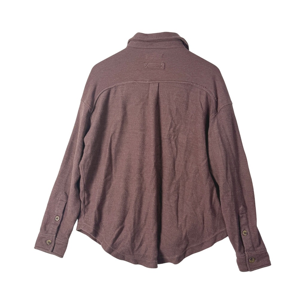Arizona‎ Jean Co. Button Down Shirt Jacket Top Womens Plum Casual Size XS - Picture 3 of 13